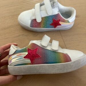 Lola + the Boys Rainbow Star Kids Shoes Size 1 kids